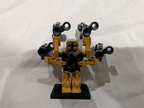 LEGO EXO Force MECA ONE HUNDRED Gold Robot Minifigure Exf012 7713 8108 7709*READ