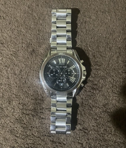 Orologio Michael Kors MK5705 Unisex Bradshaw Cronografo Tono Argento