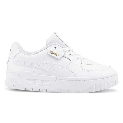 PUMA Cali Dream Lace Up  Youth Girls White Sneakers Casual Shoes 39335503