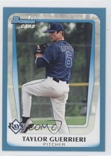 2011 Bowman Draft Prospects Blue 109/499 Taylor Guerrieri #BDPP38 1c6