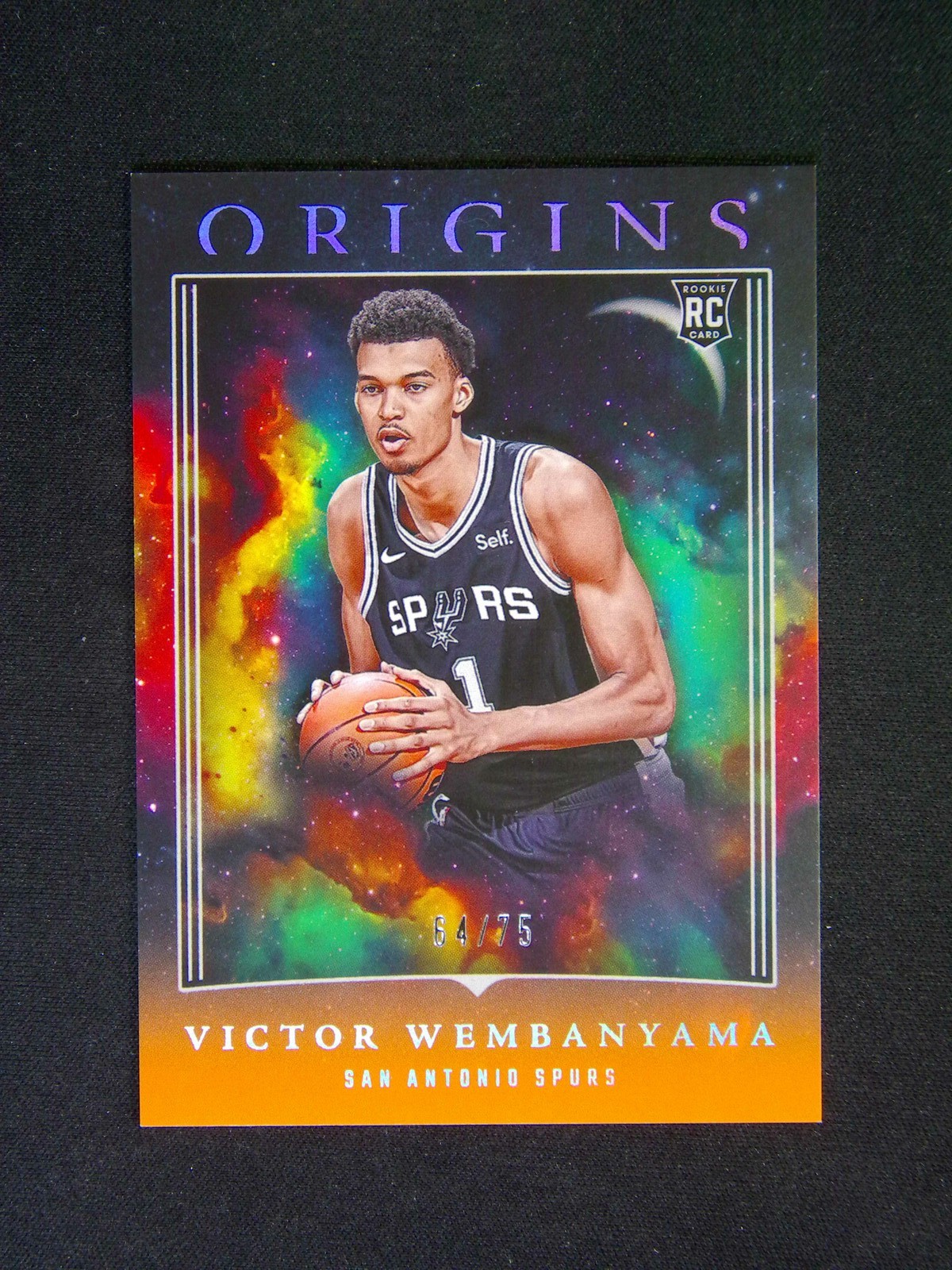 2023-24 Panini Origins Victor Wembanyama #86 RC Rookie Orange /75