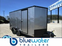 2022 Cargo Mate Steel E-Series Wedge Cargo Trailer - 7.5' x 14'!