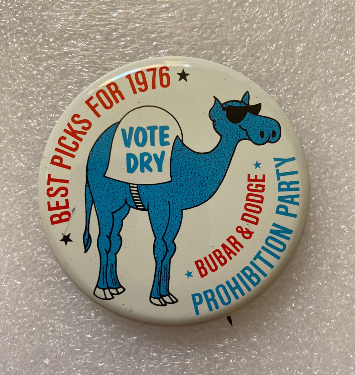 Prohibition Rally Button Prohibition Party Symbol