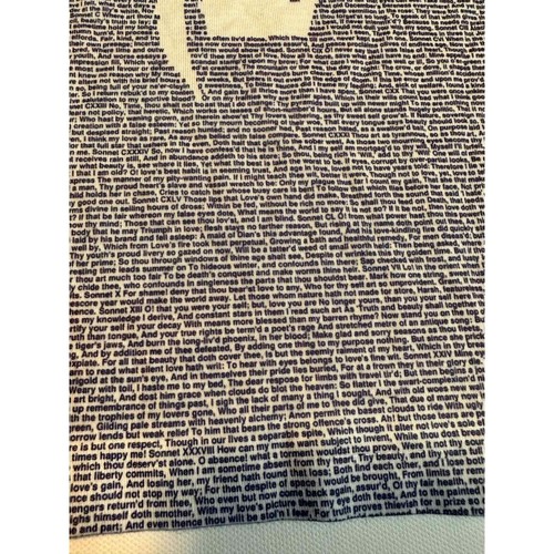 Lithographien Shakespeare Unisex Kurzarm Shirt - XS - Bild 3 von 9