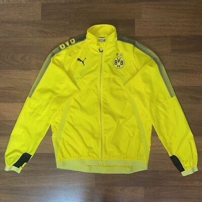 BORUSSIA DORTMUND PUMA 2017/2018 FOOTBALL ANTHEM JACKET SIZE “XXL