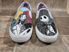 Disney's The Nightmare Before Christmas Women's Size 8 Slip On Shoes Groundup