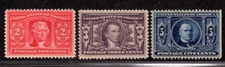 US 1904 SCOTT #324-326 MINT NEVER HINGED