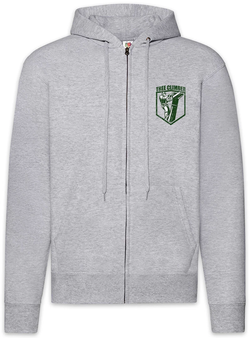 Tree Climber IV Zipper Hoodie Logger Lumberjack Woodcutter Woodsman Woodmann