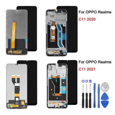 Screen Replacement For OPPO Realme C11 2020 2021 LCD Display Touch Digitizer
