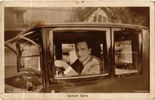 Old postcard AK MILTON SILLS Ross Verlag 1249/1 FILM STAR (600679)