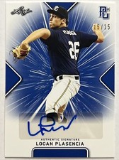 2021 LEAF PERFECT GAME LOGAN PLASENCIA AUTO 15/15