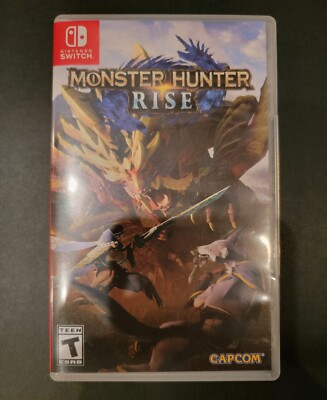 Monster Hunter Rise - Nintendo Switch Box and Game 13388410347| eBay