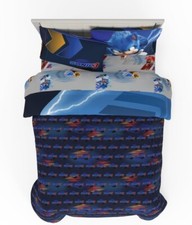Sonic The Hedgehog 3 Movie Kids Reversible Bed Set-AB0DJ3F9W4L5