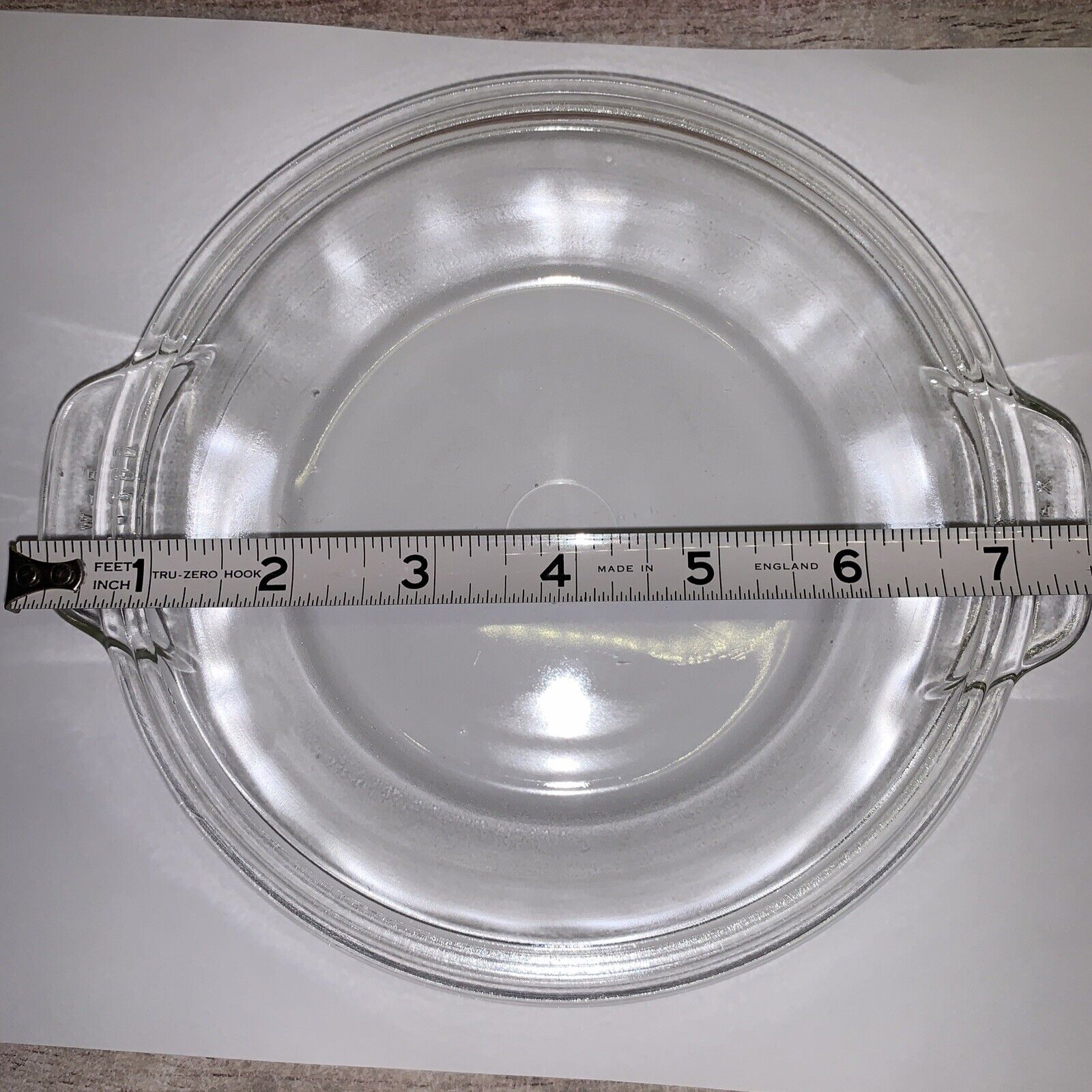 Pyrex, Dining, Pyrex 682c 37 Replacement Lid Clear Doomed Glass Cookware  Oval Tab Handles