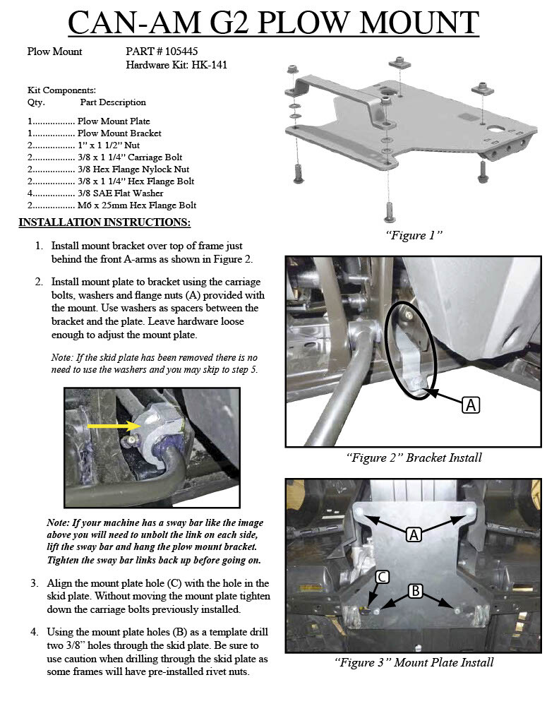 Can-Am Outlander 570 XMR 2016 - 2023 - KFI ATV 60