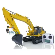 I6S DIM P3-11 1/12 Metal Hydraulic RC Excavator Assembled Digger Model ESC Light