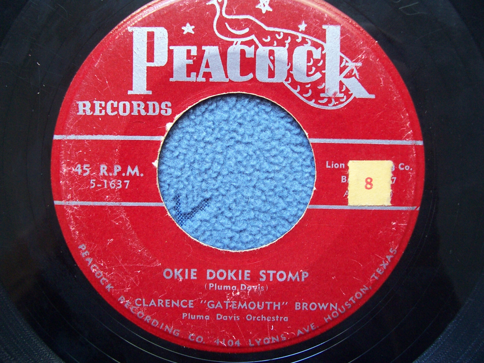 Clarence "Gatemouth" Brown...Okie Dokie Stomp.......Chicago Blues 45