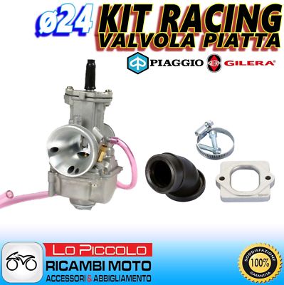 Racing Carburetor Polini PWK ø24 Manifold Aprilia SR 50 R