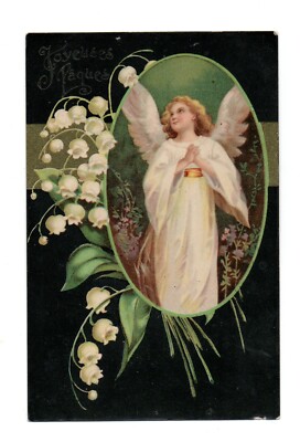 Osterengel. Frohe Ostern CPA 2323