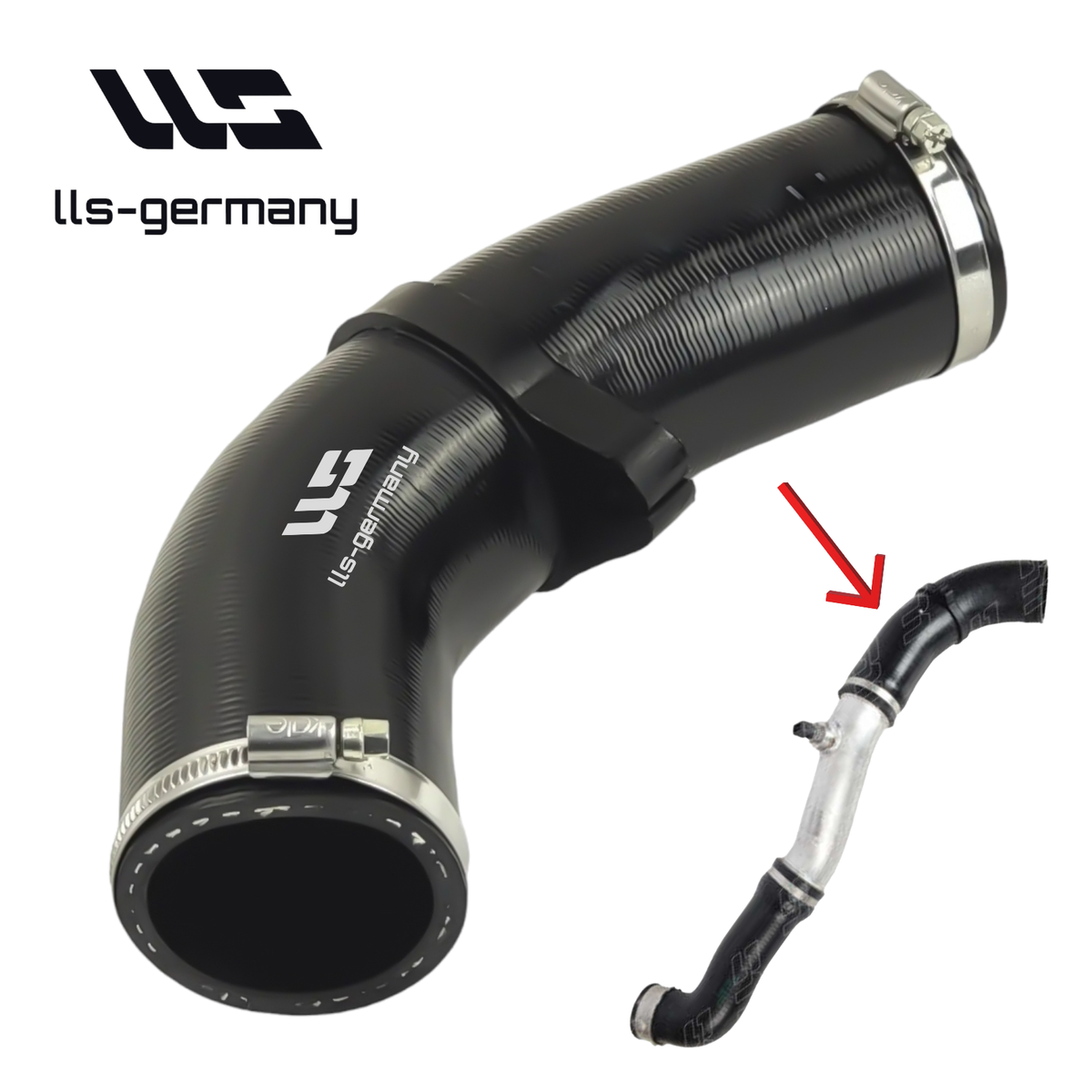 Manguera De Turbo Superior (ladelfu) Para BMW Serie 3 E46 318d 320d 320cd – Calidad OE, Abrazadera Incluida