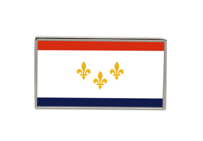 New Orleans LA (USA) Flagge Anstecknadel Abzeichen