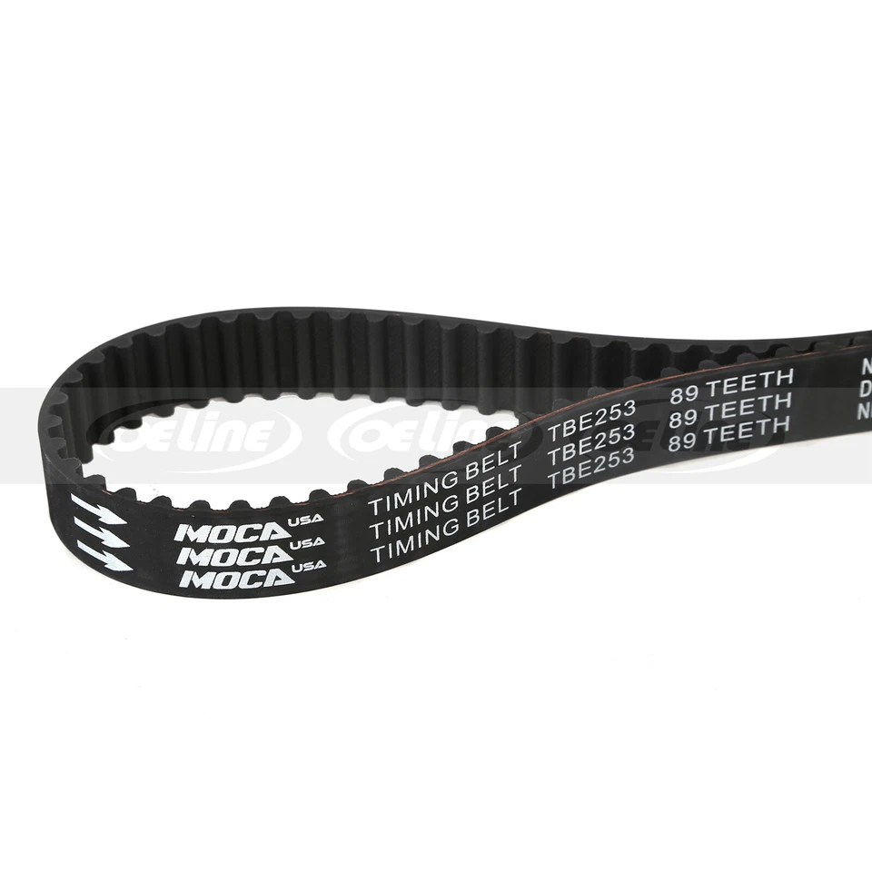 Fit 95-97 Geo Metro 1.3L Timing Belt Kit Oil Water Pump Thermostat Assembly - Image 2 of 4