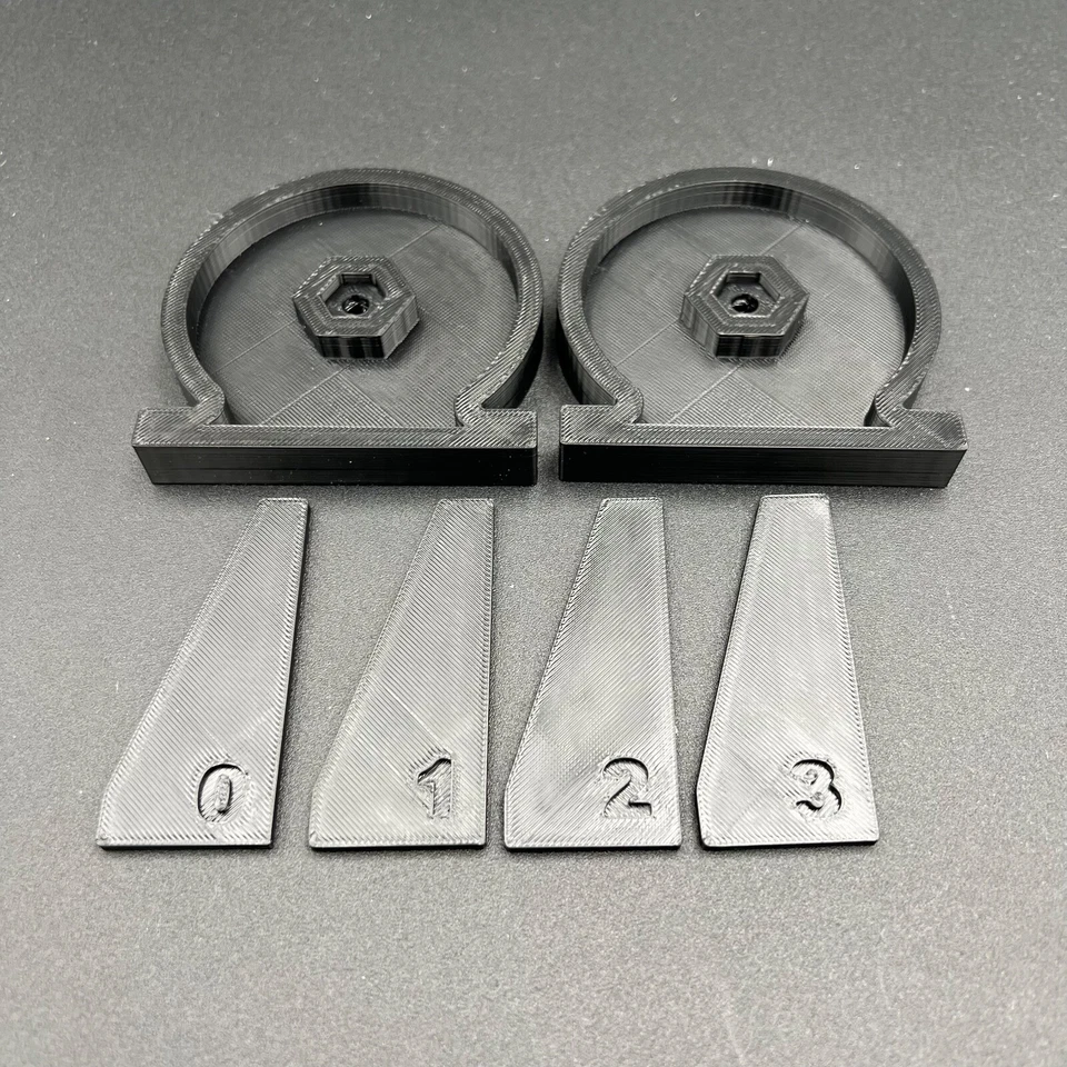 1/10 Scale Rc Car Camber Gauge Tool Wheel Alignment Setup Rc Drag Race 12mm - Image 4 of 4