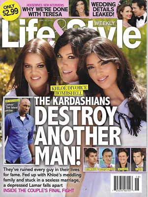 Life And Style Magazine Kim Kardashian Angelina Jolie Brad Pitt Real Housewives