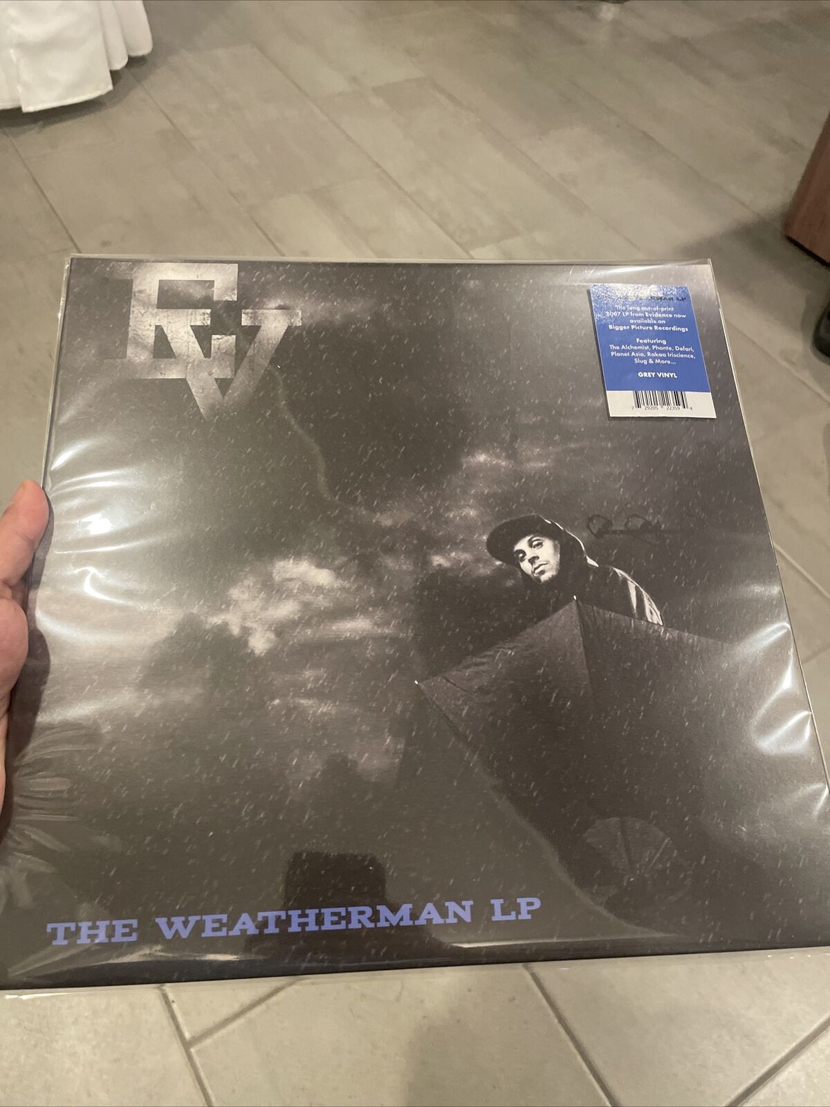 Evidence - THE WEATHERMAN LP (Grey Vinyl 2XLP) NEW SEALED! Limited Press 1/300