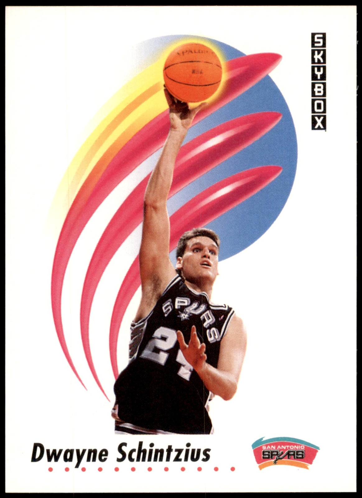 Dwayne Schintzius #262 1991-92 SkyBox