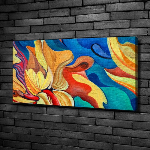 Tulup Tableaux Sur Toile Image Imprimé 100x50cm - Graphiques Fractales