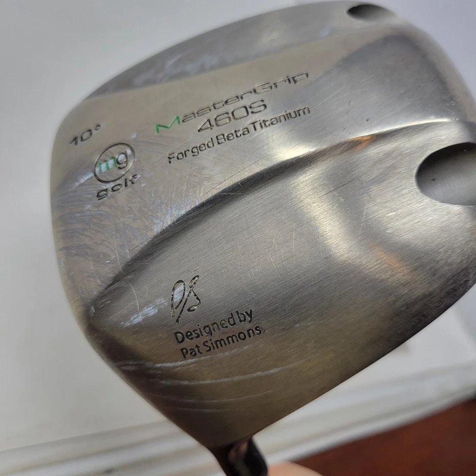 MG Golf 460S Driver Pat Simmons Left Hand Graphite Senior Flex Mastergrip MC-60 - Image 2 of 4