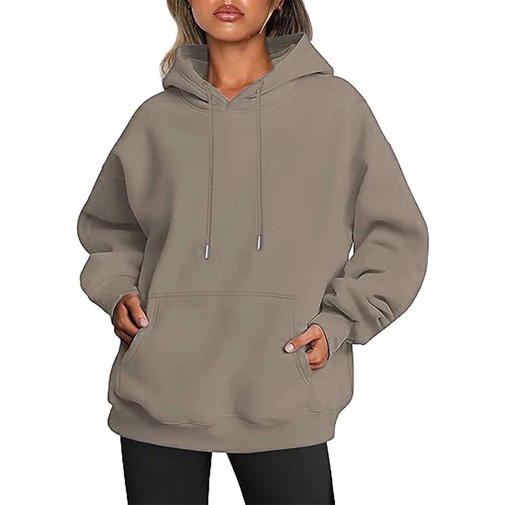 oversized womens grey hoodie