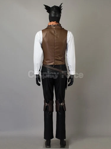 HOT Game Bloodborne The Hunter Costume Cosplay Uniforme Set Completo ### - Foto 7 di 12