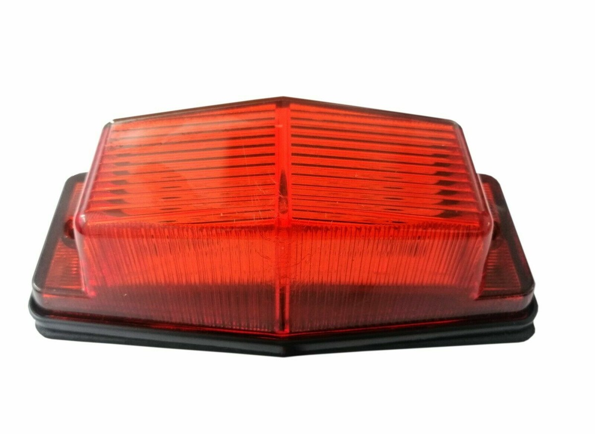 Lot De 5 Feux De Gabarit LED 24V Rouges Pour Camions DAF Scania Volvo - Neuf