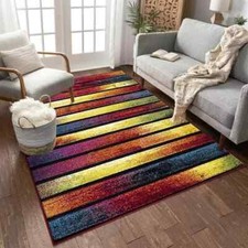 Rugs Living Room Bedroom Multi Colour Large Area Carpet Hallway Runner Floor Mat