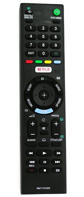 Ersatz Fernbedienung für SONY RMT-TX102D | RMTTX102D TV Remote Control 