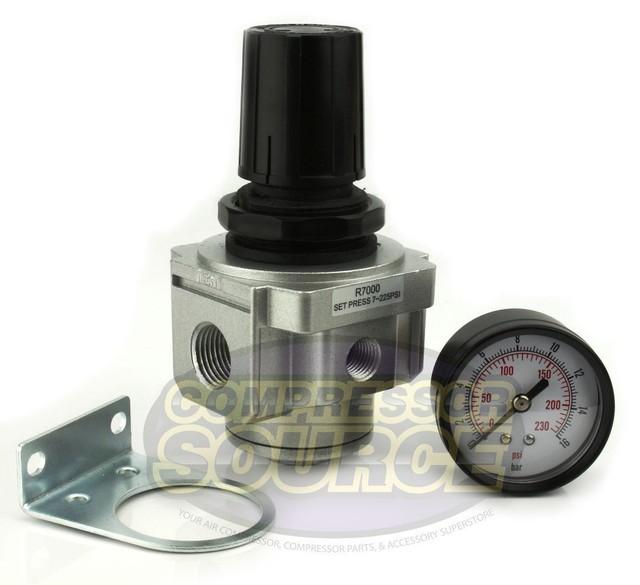 Matco Al32 1/2" Air Compressor Pressure Regulator W/ Gauge for sale