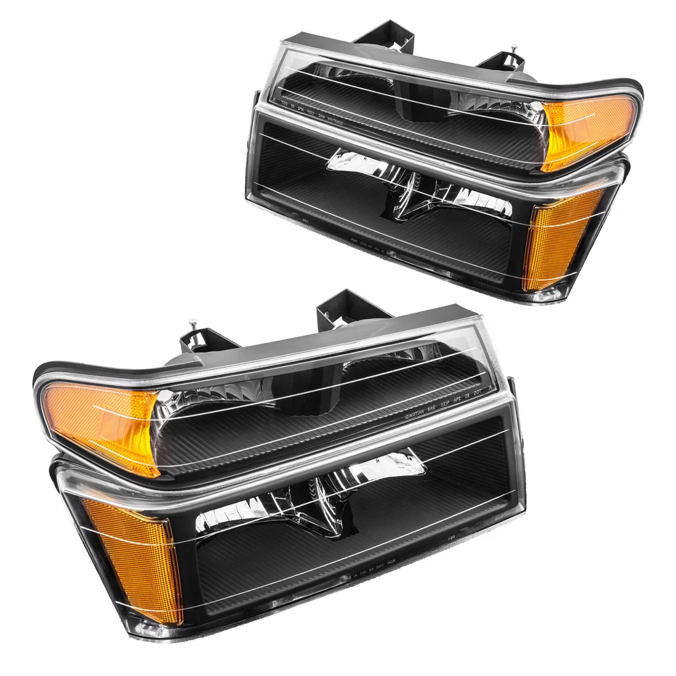 Conjunto de pares de faros faros para Chevy Colorado/GMC Canyon 2004-2012 Foto 3 de 4