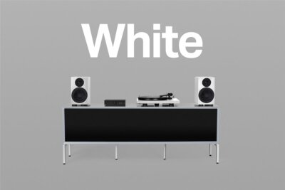 Pro-Ject Colourful Audio System Hi-Fi Stereo System Satin White