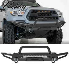 Hawkley Steel Front Bumper Assembly For 2016-2023 Toyota Tacoma w/ 2*D-Rings