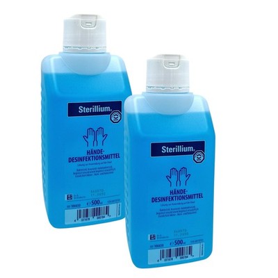 2x Sterillium Händedesinfektion 2x 500ml Bakterien, Viren, Pilze