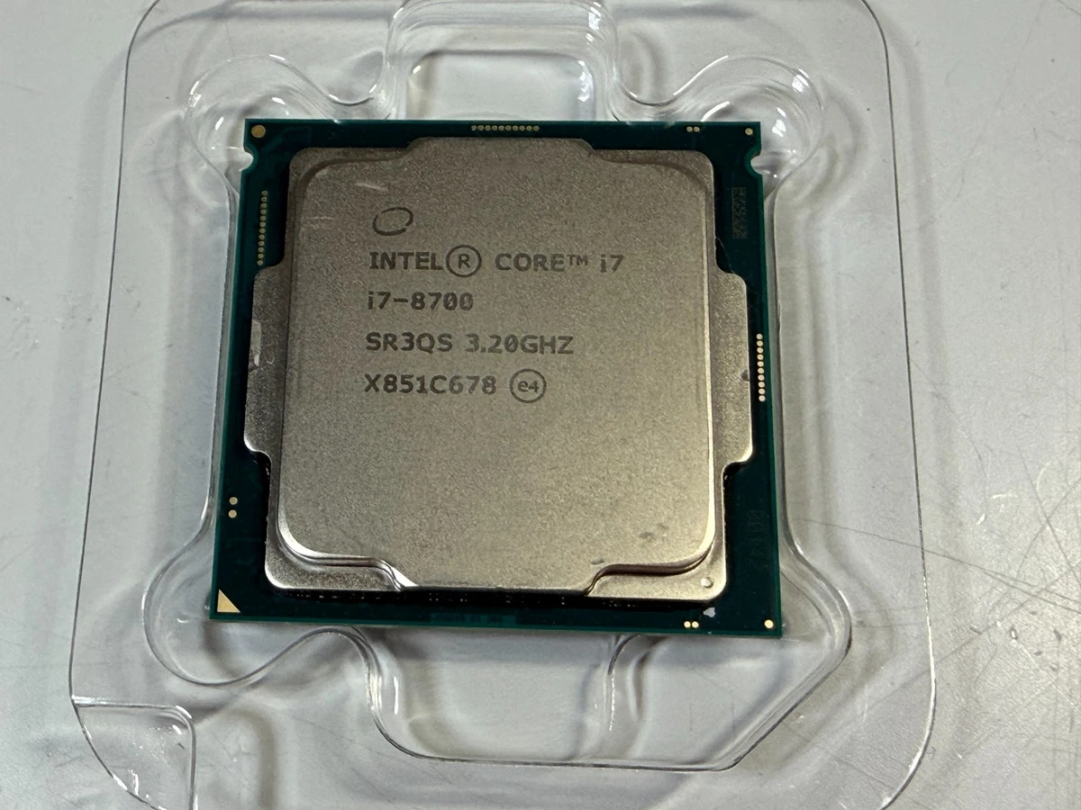 Intel Core i7-8700 Processor Model Computer Processors (CPUs) for
