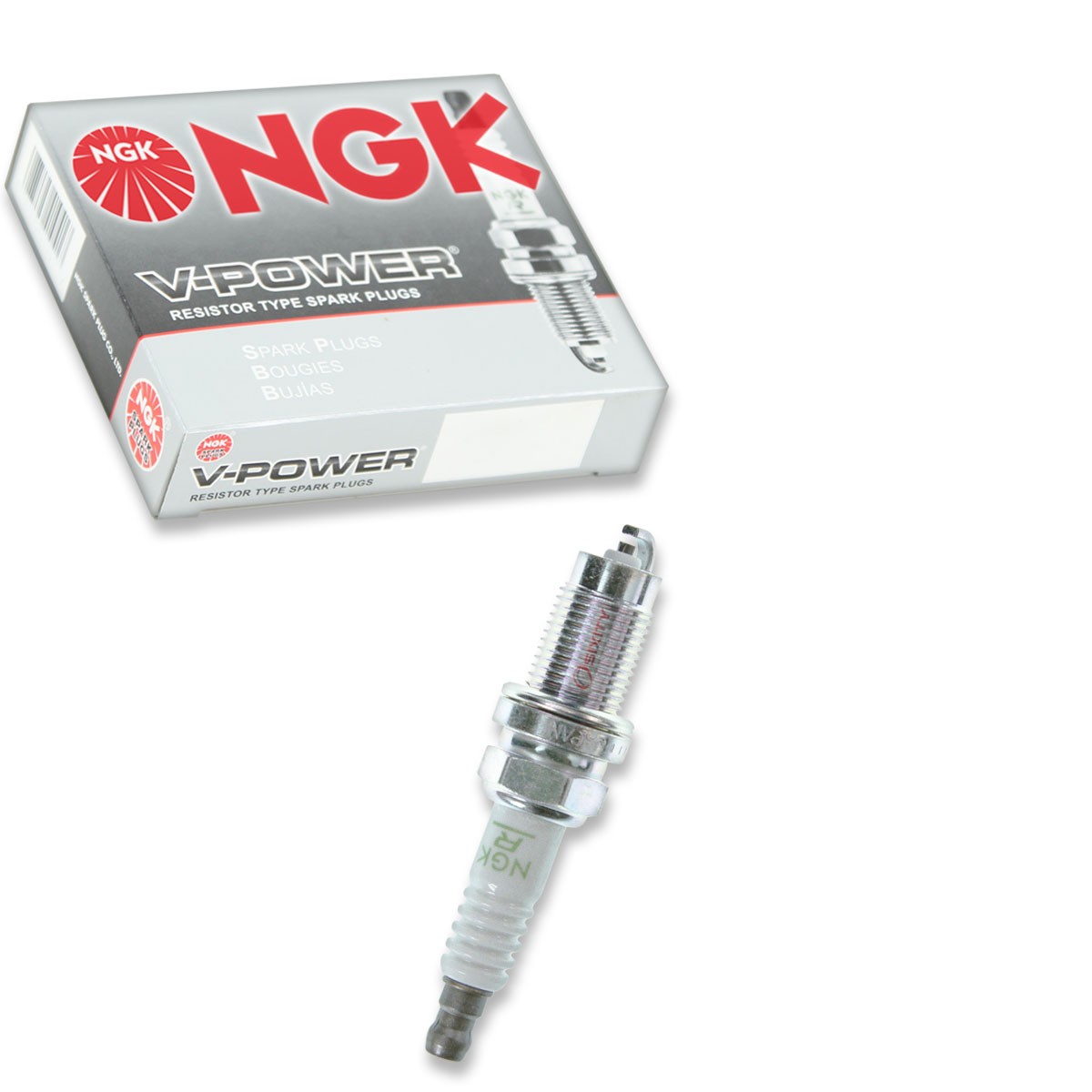 NGK 4435 ZFR5E-11 V-Power Spark Plug for RC11ZYC4 KJ16CR11 K16GPR-U11 FR8HPO lj