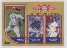 2018 Big League Stat Kings Trio Gold Craig Kimbrel Roberto Osuna Alex Colome h3a
