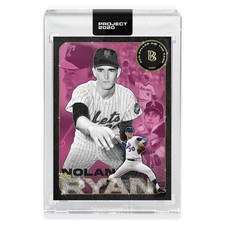 Topps PROJECT 2020 Karte 329 - 1969 Nolan Ryan Von Ben Baller