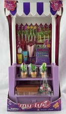 My Life as Flower Stand Playset 29 Piece Set for 18" Dolls New in Sealed Box
