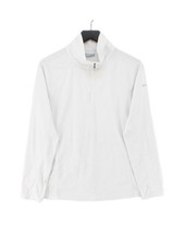 Columbia Women's Hoodie L White 100 Other Pullover
