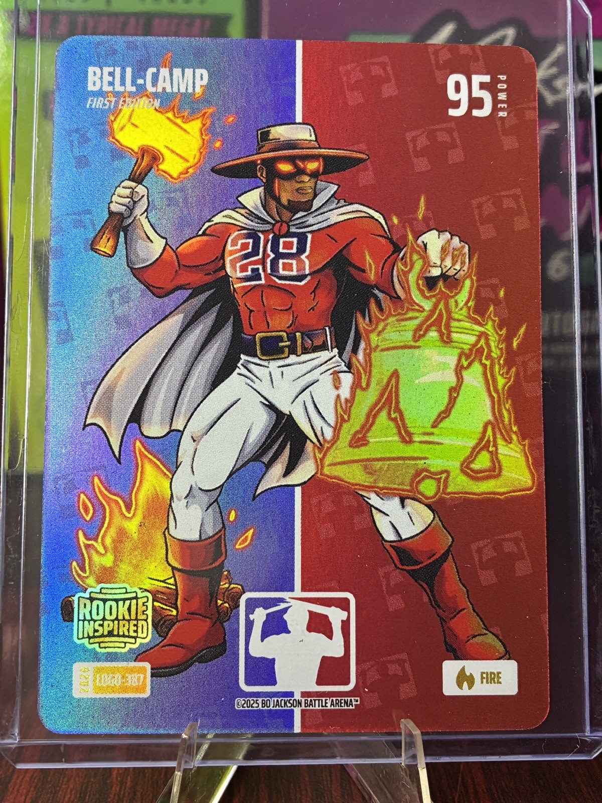 2026 Bo Jackson Battle Arena Griffey Bell-Camp Logo Foil