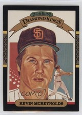 1987 Donruss Diamond Kings Kevin McReynolds (Yellow Ribbon on Back) #14 0vq7